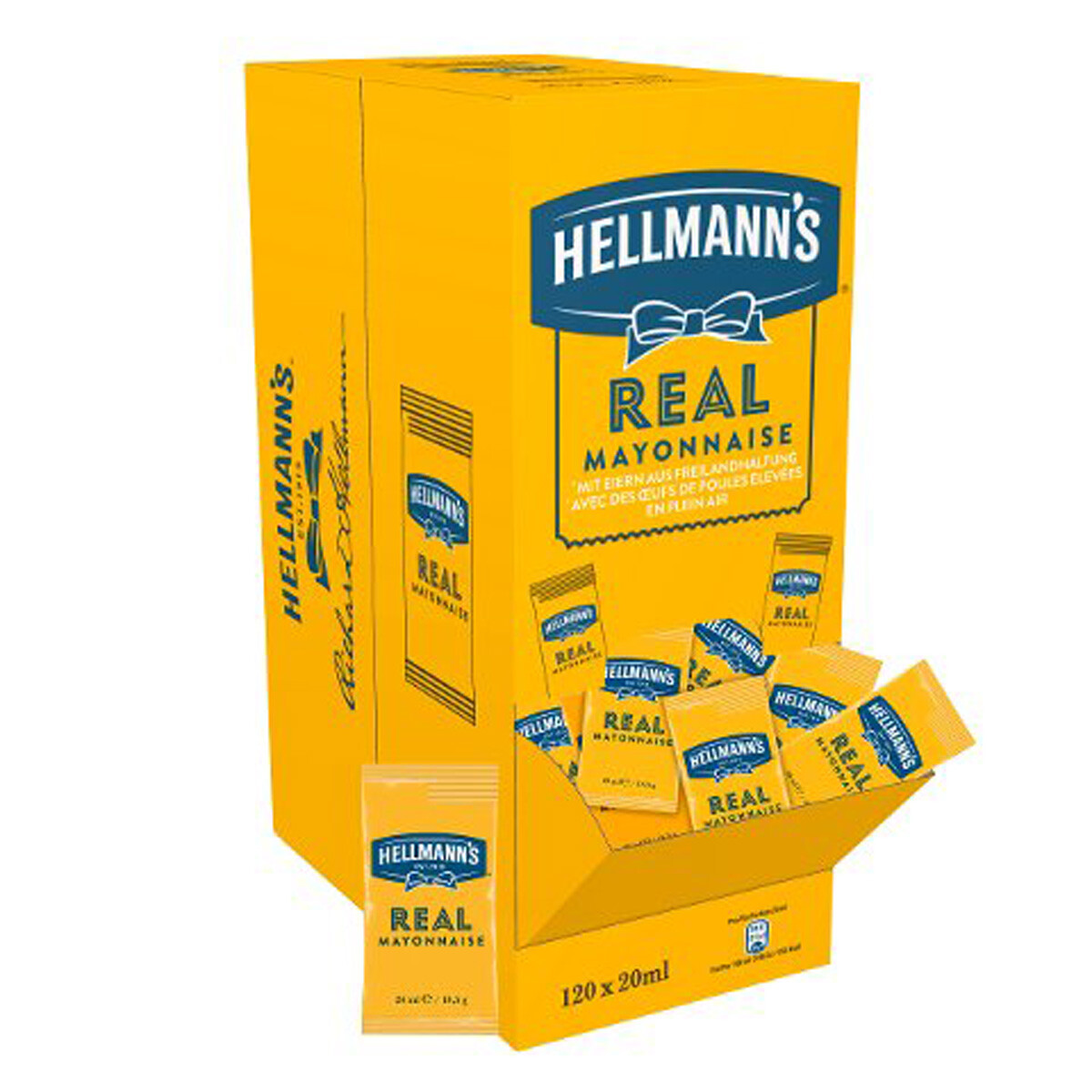Hellmanns Real Mayonnaise para Salsas Individuales