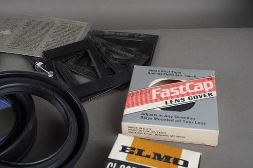 Contax 67mm 1A MC filter + other goodies (Mamiya hoods mostly) - Picture 5 of 5