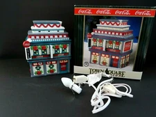 Coca Cola Town Square Collection Lighted Village Building CHOICE Coke Christmas