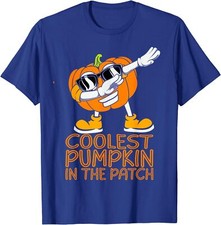 Coolest Pumpkin In The Patch Halloween Jackolantern Unisex T-Shirt