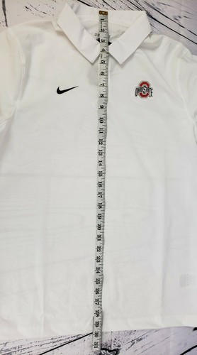 Nike Flex Ohio State Buckeyes OSU On Field Team Issued Polo Men M CQ5274-100 - Picture 7 of 7