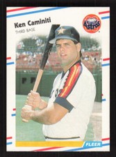 1988 Fleer #441 Ken Caminiti Rookie Houston Astros