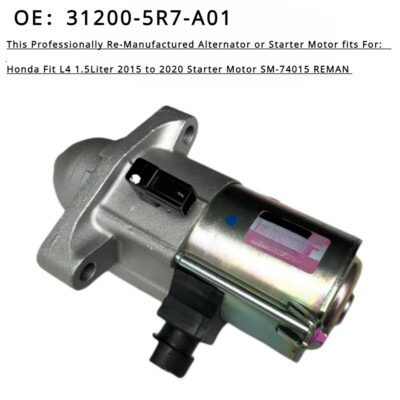 New Starter For Honda Fit For L4 1.5L L15B1 15-20 SM-74015 31200