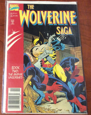 The Wolverine Saga - Book Two: The Animal Unleashed - 1989 - Marvel Comics