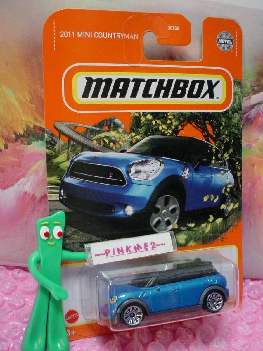 2022 Matchbox 2011 MINI COOPER COUNTRYMAN #2/102 ☆ blue