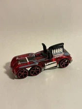 2012 Hot Wheels Semi-Psycho Semi Truck Diecast Car Red Blue rare