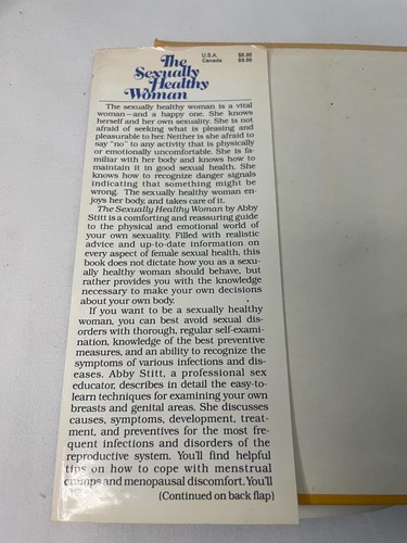 RARE: The Sexually Healthy Woman By Abby Stitt, 1978 First Edition - Bild 7 von 13