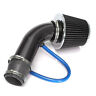US Universal Car SUV Cold Air Intake Filter Induction Pipe Power Flow Hose Part
