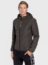 GIUBBOTTO PIUMINO UOMO EA7 EMPORIO ARMANI 8NPB07 PNE1Z VERDE ORIGINALE AI 2023