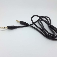 Premium Gold Tipped Aux Cable Stereo Audio 3.5mm Input Cord Male to Male 80CM