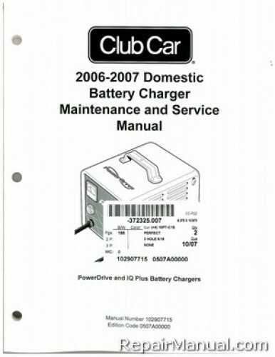 Cargador de batería doméstico Club Car 2006-2007 unidad de alimentación doméstica e IQ Plus B... - Imagen 1 de 1