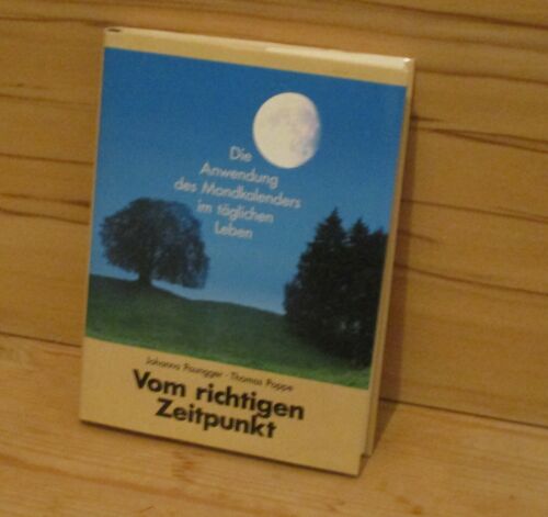 Buch, Vom richtigen Zeitpunkt, Mondkalender, Johanna Paungger, Thomas Poppe - Bild 1 von 2