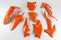 Set Plastics Motorradverkleidungen KTM SX 85 2018 - 2024 UFO Orange