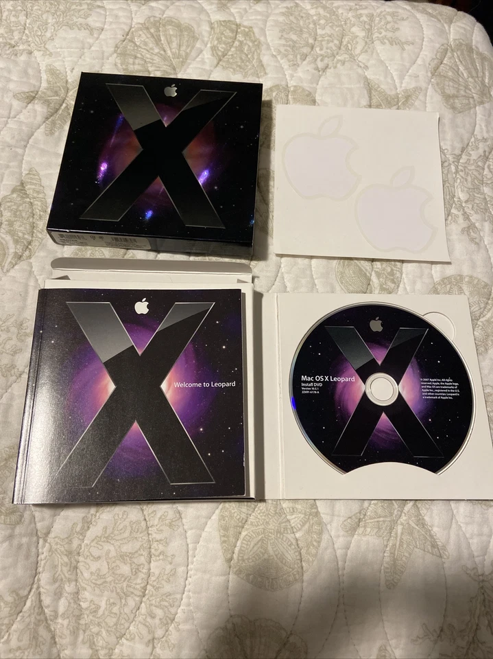 Mac OS X Leopard v10.5.1 Retail Version Install DVD MB427X/A Original - Image 2 of 4