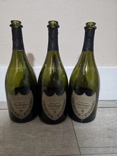 3 Empty Regular dom perignon empty bottle 750 ML