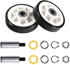 303373K Dryer Roller Wheel Drum Support Kit Maytag 12001541,312948 2-PACK