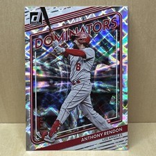 2022 Panini Donruss Dominators 116/349 Anthony Rendon #D-8 Los Angeles Angels