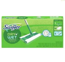 Swiffer Sweeper 2-in-1 Sweep and Mop Starter Kit,1 Mop + 19 Refills