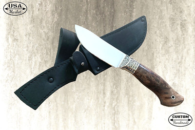 CPM  15V   ANDREW BLACKSMITH   BARK RIVER STYLE   TOURIST KNIFE   FULL TANG   D8