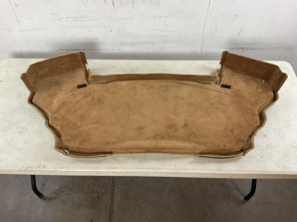 Alfombra maletero trasero Porsche Cayman 2006-2012, marrón/natural 98755105302T11 Foto 2 de 4