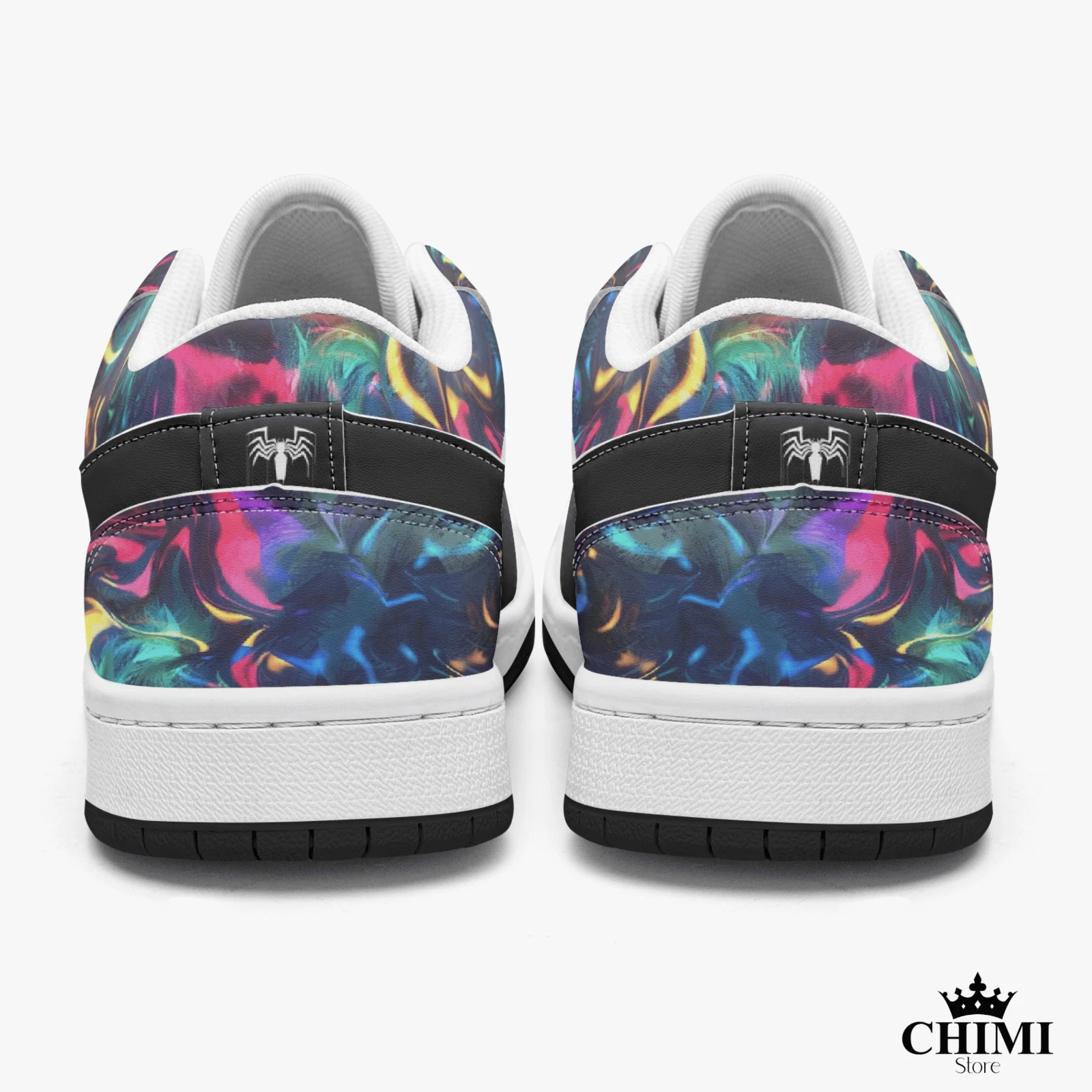 Venom Top Leather Sneakers Comic Book Collectible Sneaker