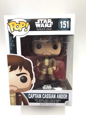 Figurine Captain Cassian Andor (Star Wars Rogue One) - Échelle 3,75 Pouces - Plateau Neuf Pour Collection