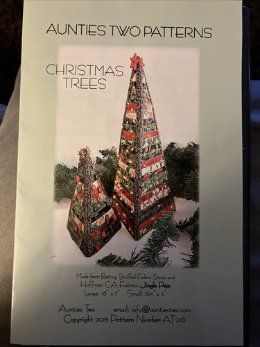 SCHNITTMUSTER TANTEN ZWEI "WEIHNACHTSBÄUME