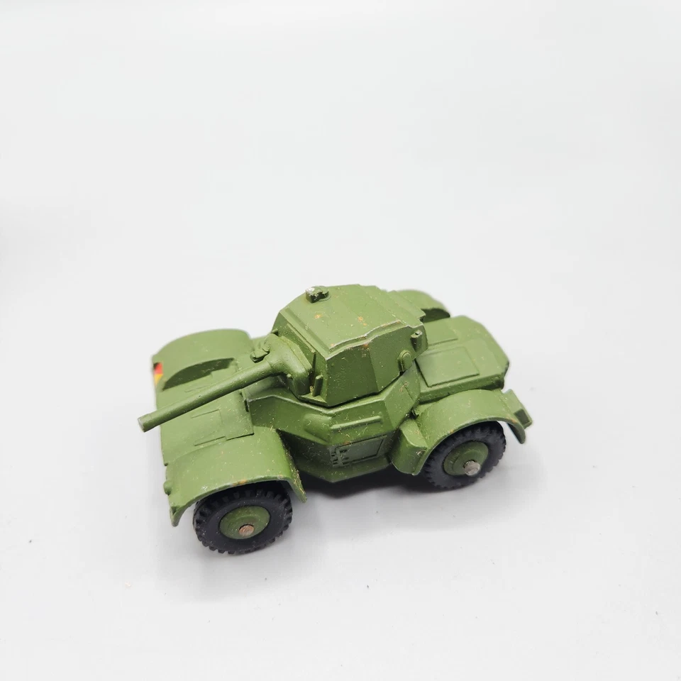 Dinky Toys 670 Daimler Coche Blindado Meccano Inglaterra Caja Original De Colección Foto 3 de 4