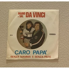 Mario E Sal Da Vinci Vinile 7" 45 giri Senza Mamma E Senza Pate / Caro Papà / Nu
