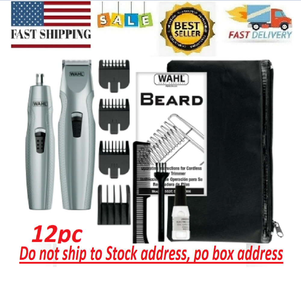 Wahl Clipper Groomsman Trimmer for Men for Beard, Mustache, 