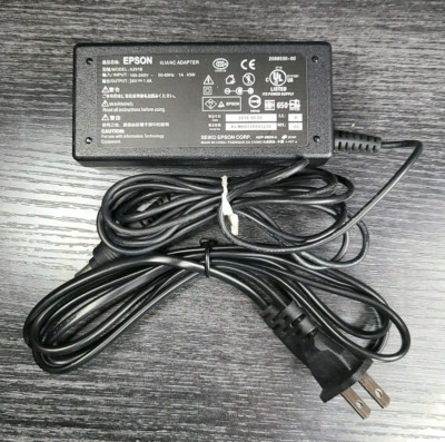 EPSON Power Supply + AC Adapter Charger OEM Genuine DS-510 DS-530+ A291B - NEW