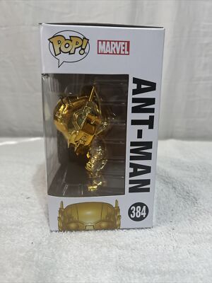 Funko POP! ゴールド ANT-MAN 384 Funko Pop Marvel Studios : ANT-MAN #384 Vinyl Figure 