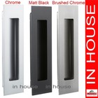 <!--F#f_0-->Flush pull,Flush handle for sliding door-Satin,Polished,Matt Black.160x45mm<!--F/-->