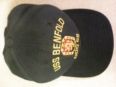 USS Benfold DDG-65 Hat Lot US Navy War Veteran New Era Vintage USS Benfold DDG-65 Hat Lot US Navy War Veteran New Era Vintage