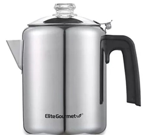 Robuste Herdplatte Kaffeemaschine Yosemite Kaffeekanne Maschine Edelstahl 8 Tassen