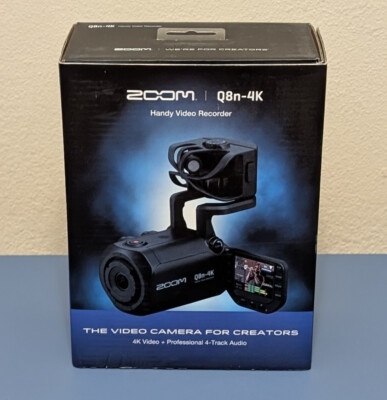 Zoom Q8n-4K Handy Video Recorder - NEW