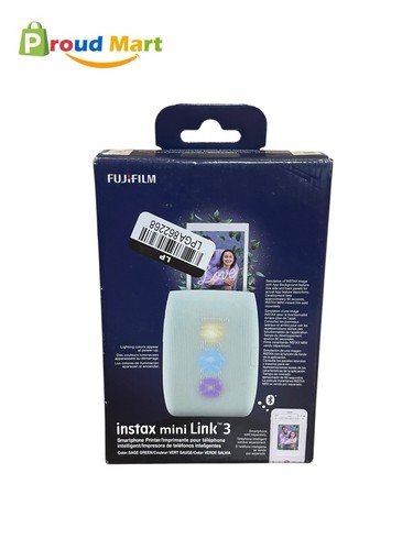Fujifilm Instax Mini Link 3 Smartphone Drucker Salbeigrün - Bild 9 von 9