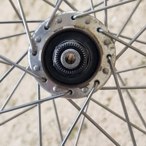 Shimano Exage HB-RM50 FH-HG50 Naben auf Araya VX-300 Felgen 700c Laufräder Laufradsatz - Bild 20 von 24