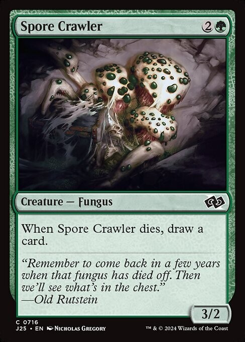 NM Spore Crawler, MTG, Foundations Jumpstart, Magic the Gathering, 716