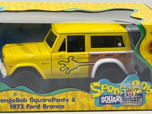Jada 1/24 Scale SpongBob SquarePants & 1973 Ford Bronco NEW 2024 - Picture 2 of 10
