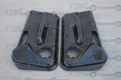 SEIBON Carbon Fiber (2) Door Panels for 95-98 240SX S14 | eBay