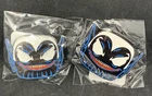 Funko Pop Pin Marvel Venomized Skrull Common & Glitter Chase GameStop Exclusive