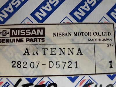 ORIGINAL elektrische Antenne für Nissan Bluebird T12 und T72 -- 28207-D5721