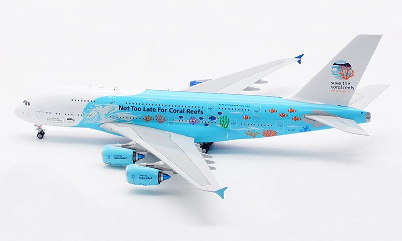 SQ Wings 1/200 Hifly A380 9H-MIP サンゴ礁保護 Hifly Airbus A380 Save the cora reefs Livery Reg: 9H-MIP
