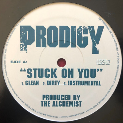 PRODIGY ~ STUCK ON YOU / RETURN OF THE MAC 12'' (2007) NM RAP HIP HOP ALCHEMIST
