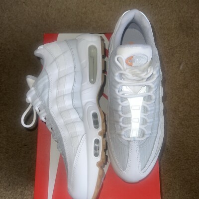 Size 9 - Nike Air Max 95 White/Hot Curry -pure platinum | eBay
