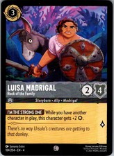 Luisa Madrigal - Rock of the Family Ursula's Return 184/204 Common Lorcana NM