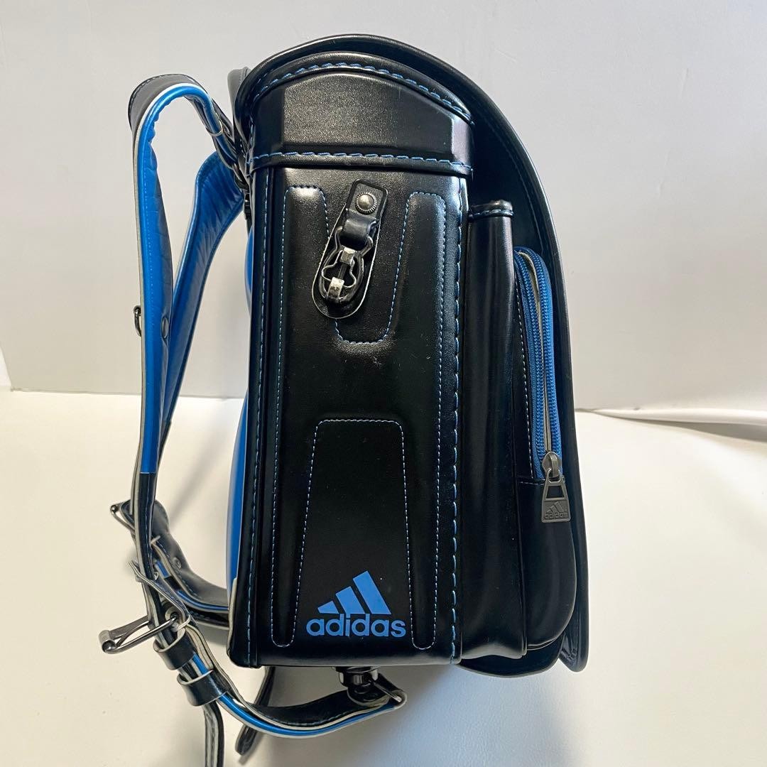 Adidas School Backpack Black Logo Climacool, 13.4x9.8x6.3, Used kk6 thumbnail 4