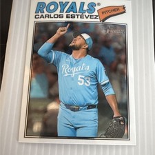 Topps 2026 Heritage Baseball Carlos Estevez #314 Kansas City Royals Base Set