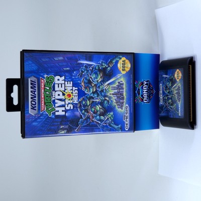 Teenage Mutant Ninja Turtles Hyperstone Heist Authentic, Tested - Sega Genesis